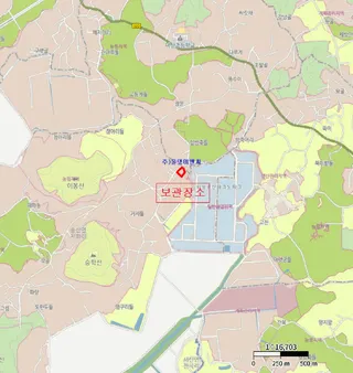 굴착기 위치도 1