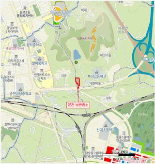 싼타페(SANTAFE) 위치도 1