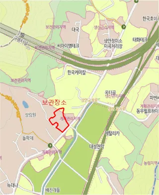 한성21톤카고 위치도 2