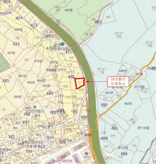 코란도 위치도 1